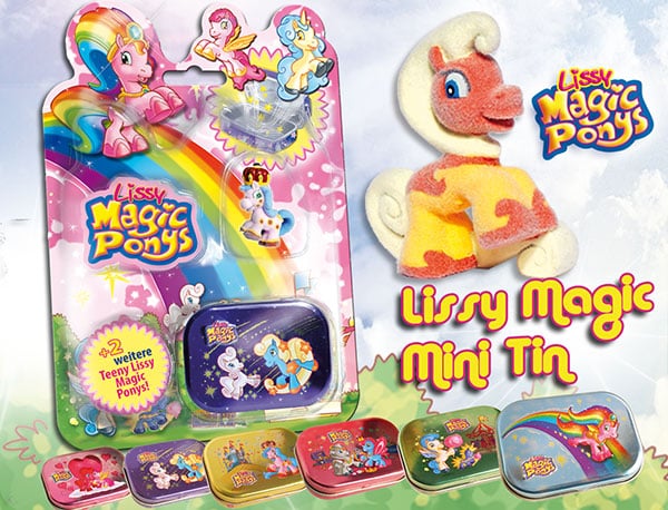 Top Media Lissy Magic Ponys - Confezione da 3 pers